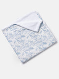 Baby Safari Collection Blanket - Baby Blue