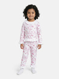Girl Safari Collection 2-Piece Cotton Pyjama Set - Baby Pink
