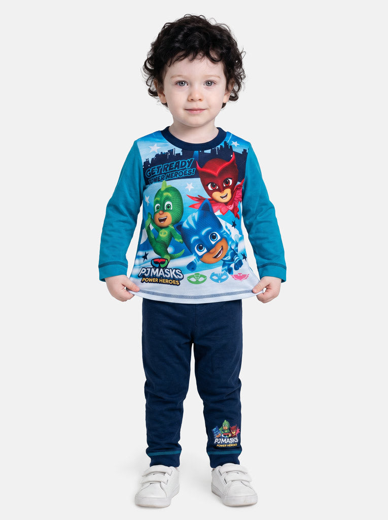 PJ Masks Baby Boy Long Pyjama Set - Blue