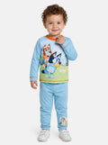 BLUEY Baby Boy Long Pyjama Set - Baby Blue