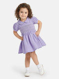 Baby Girl Marina Collection Smocked Dress - Lilac Purple