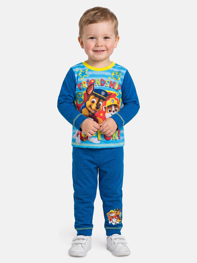 Paw Patrol Baby Boy Long Pyjama Set - Blue