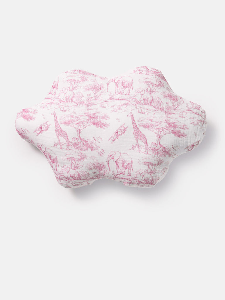 Safari Collection Cloud Pillow - Baby Pink