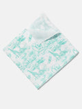 Baby Safari Collection Muslin Square - Mint Green