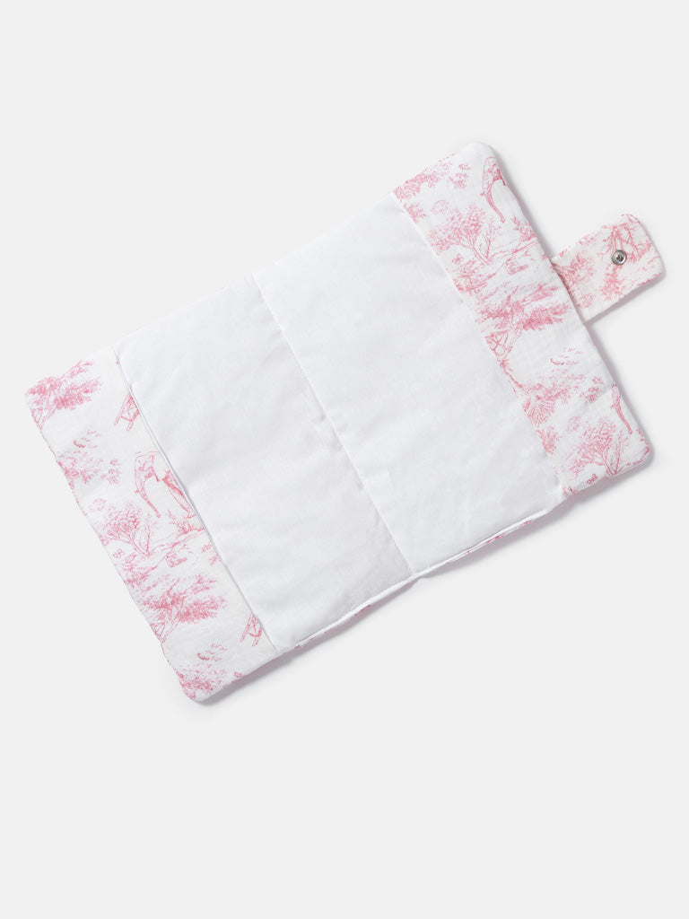 Baby Safari Collection Diary Cover - Baby Pink
