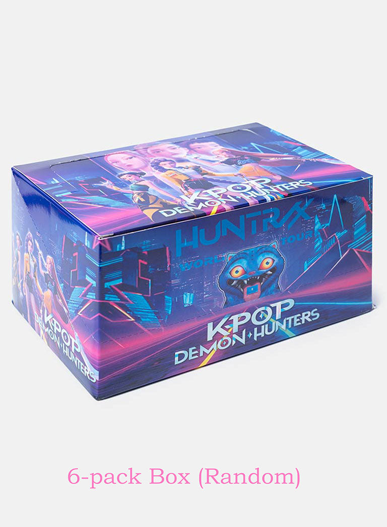 K-POP DEMON HUNTERS Doll + 3 Trading Cards - 5+1 Free Blind Box