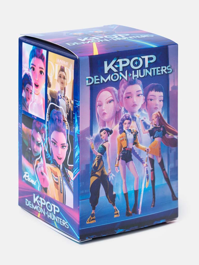 K-POP DEMON HUNTERS Doll + 3 Trading Cards - 5+1 Free Blind Box