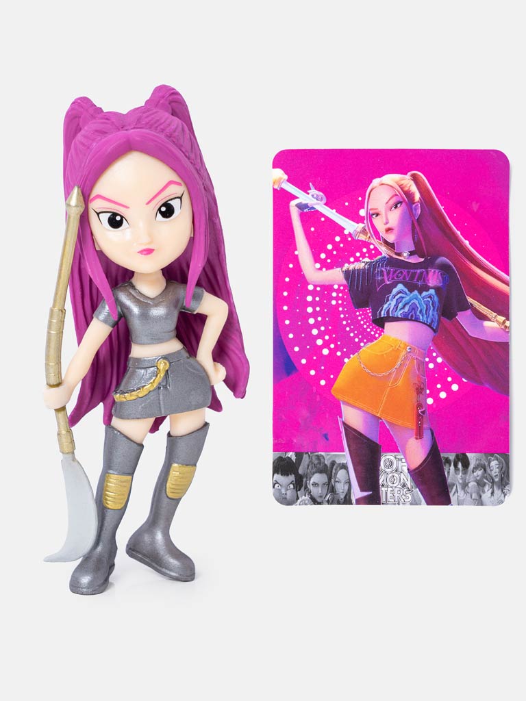 K-POP DEMON HUNTERS Figurine & Trading Card - Single Blind Bag