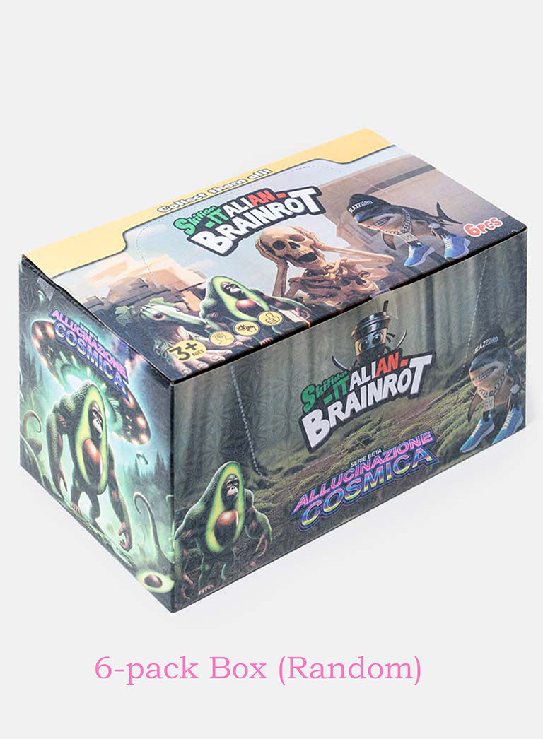 ITALIAN BRAINROT Mystery Plush Charm & 3Cards - 5+1 FREE Blind Bag