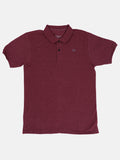 Boys CALVIN KLEIN Polo Shirt – Burgundy