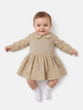 Girl Marissa Collection Smocked Dress Baby & Toddler - Beige