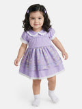 Baby Girl Carousel Spanish Dress - Lilac