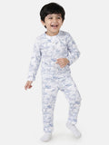 Boy Safari Collection 2-Piece Pyjama Set - Baby Blue