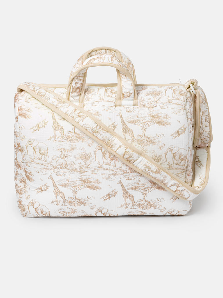 Safari Collection Changing Bag - Beige