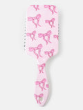 Mommy Hair Brush with Bow Print - Pink