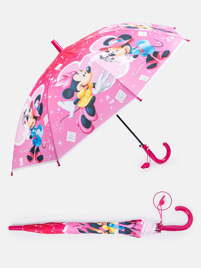 "Minnie Mouse" Kids' Umbrella with Whistle