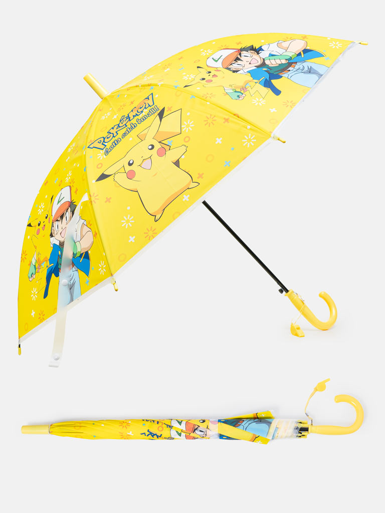 "Pokemon" Cartoon Kids' Umbrella with Whistle