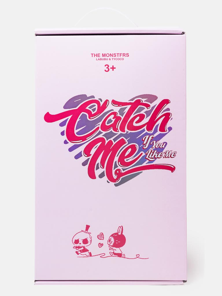 LABUBU Vinyl Face Plush Doll + Card (40cm) - CATCH ME IF YOU LIKE ME - Unofficial item