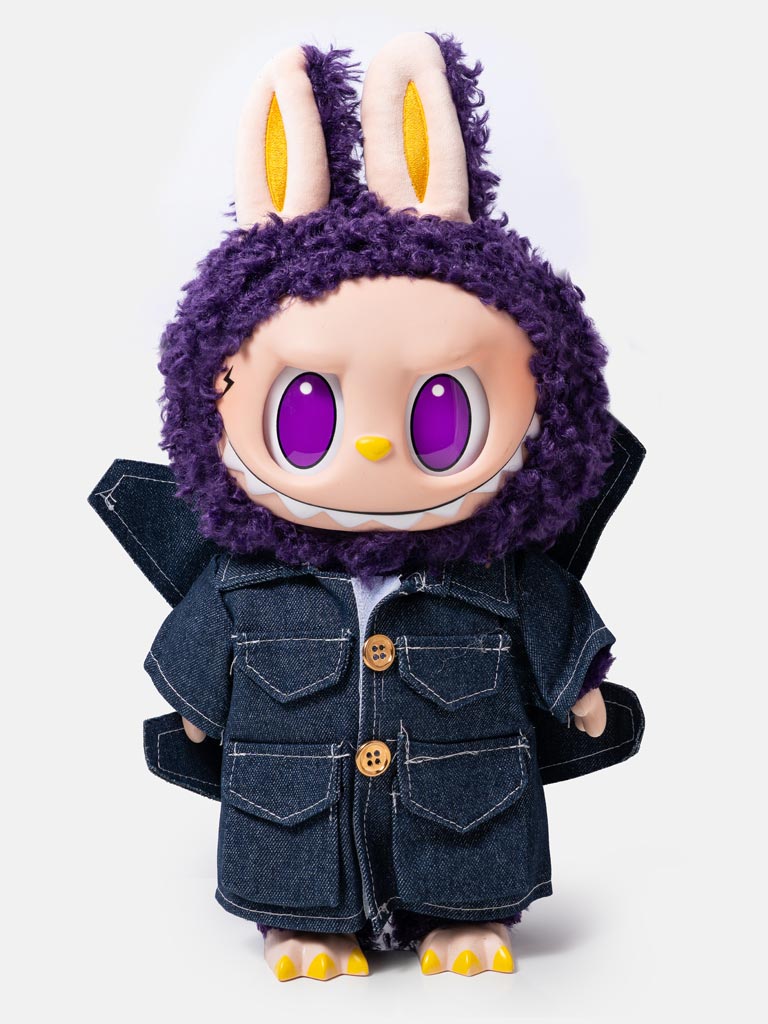 LABUBU Vinyl Face Plush Doll + Card (40cm) - WINGS OF FANTASY - Unofficial item