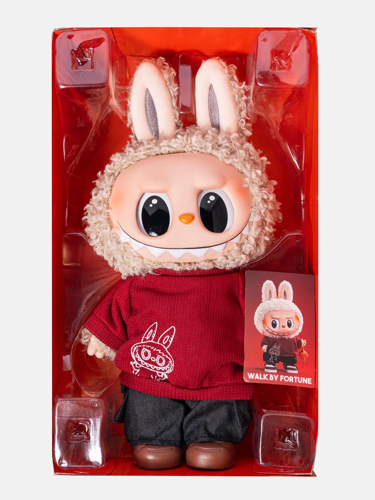 LABUBU 40cm Doll + Card - WALK BY FORTUNE | Mommiesnbabies