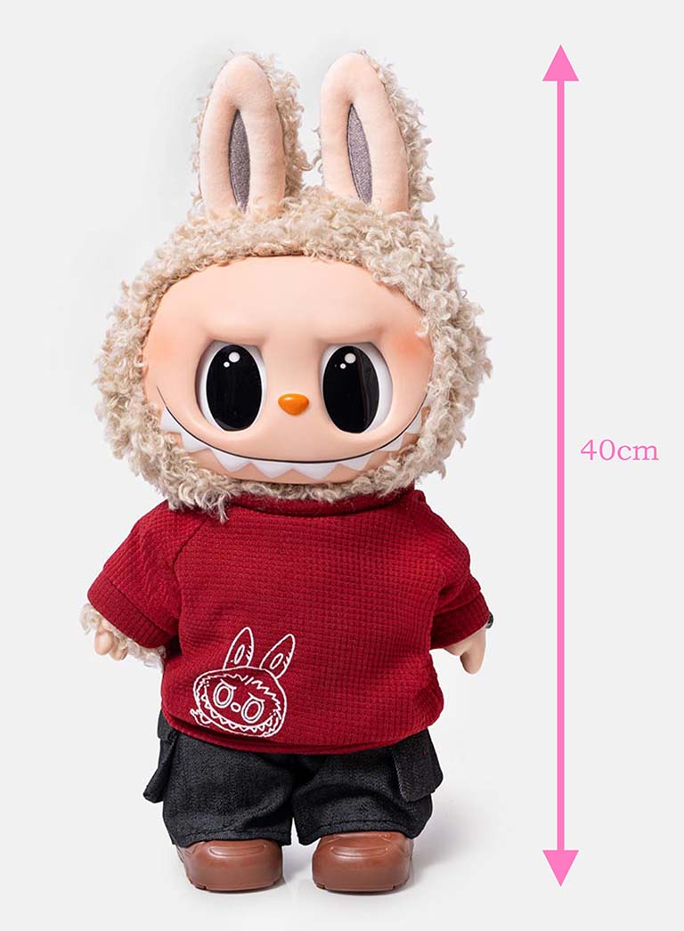 LABUBU 40cm Doll + Card - WALK BY FORTUNE | Mommiesnbabies