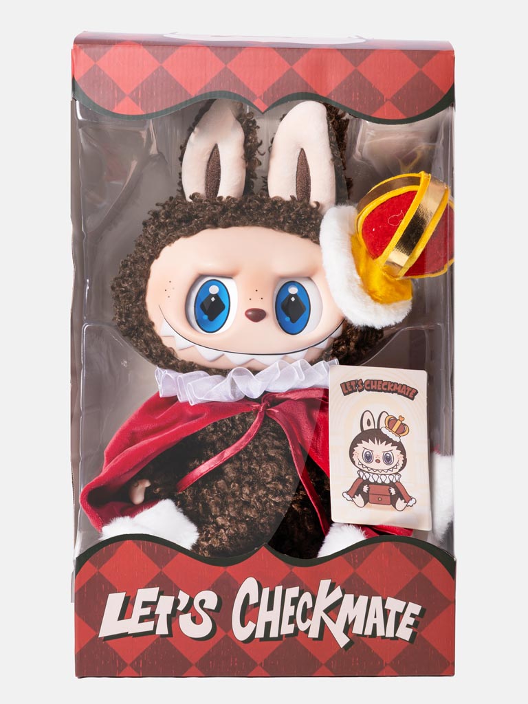 LABUBU Vinyl Face Plush Doll + Card (40cm) - LET'S CHECKMATE - Unofficial item