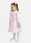 Baby Girl 2-Piece School Uniform Set - Baby Pink