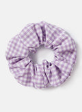 Baby Girl School Hair Scrunchie - Purple