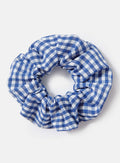 Baby Girl School Hair Scrunchie - Navy Blue