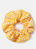 Baby Girl School Hair Scrunchie - Yellow