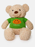 SMILE Collection Jumbo Plush Teddy Bear - Green Jumper