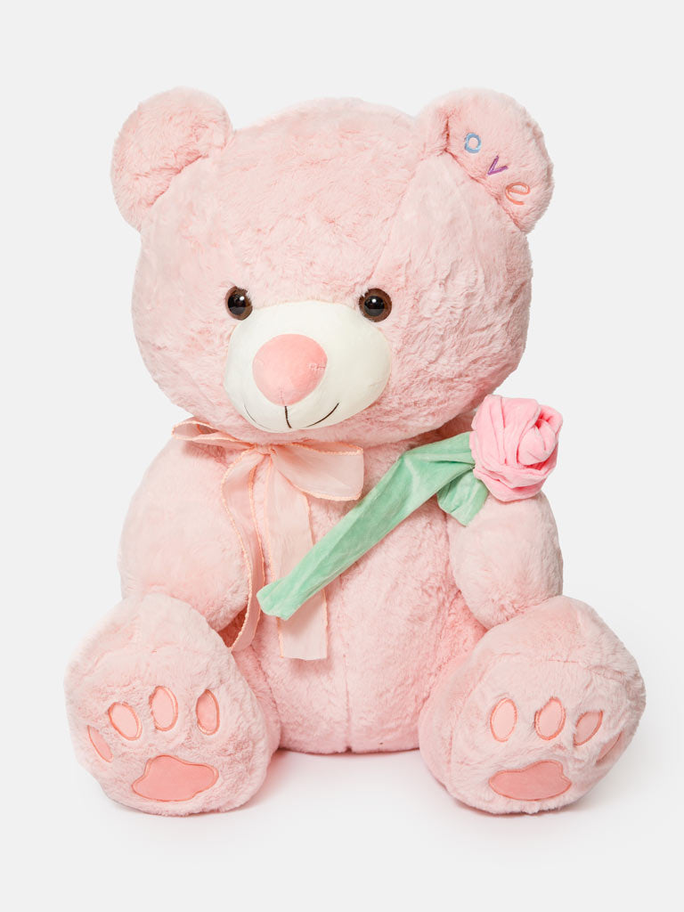 LOVE Collection Jumbo Plush Teddy Bear - Baby Pink