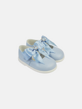 Baypods Girls Diamanté Hard Soled Shoes - Baby Blue