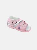 Baby Girl Aladino Spanish Flower & Petal Sandals - Baby Pink