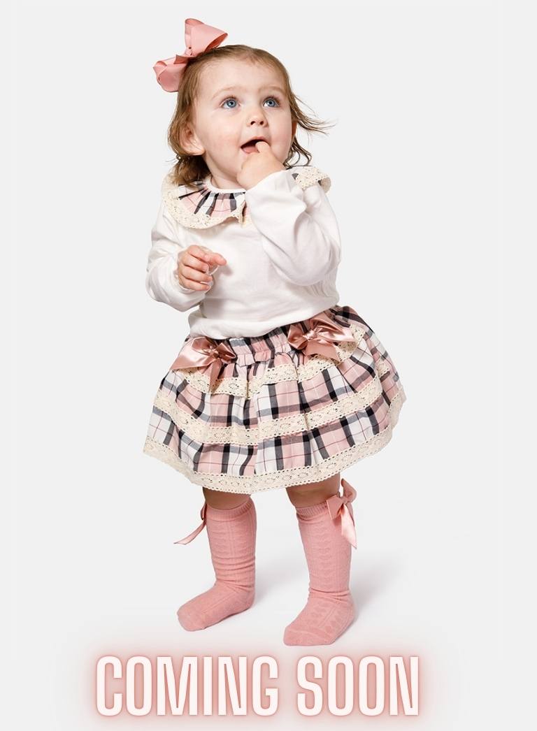Baby Girl Sonia Collection 2-piece Romper Set - Dusty Pink