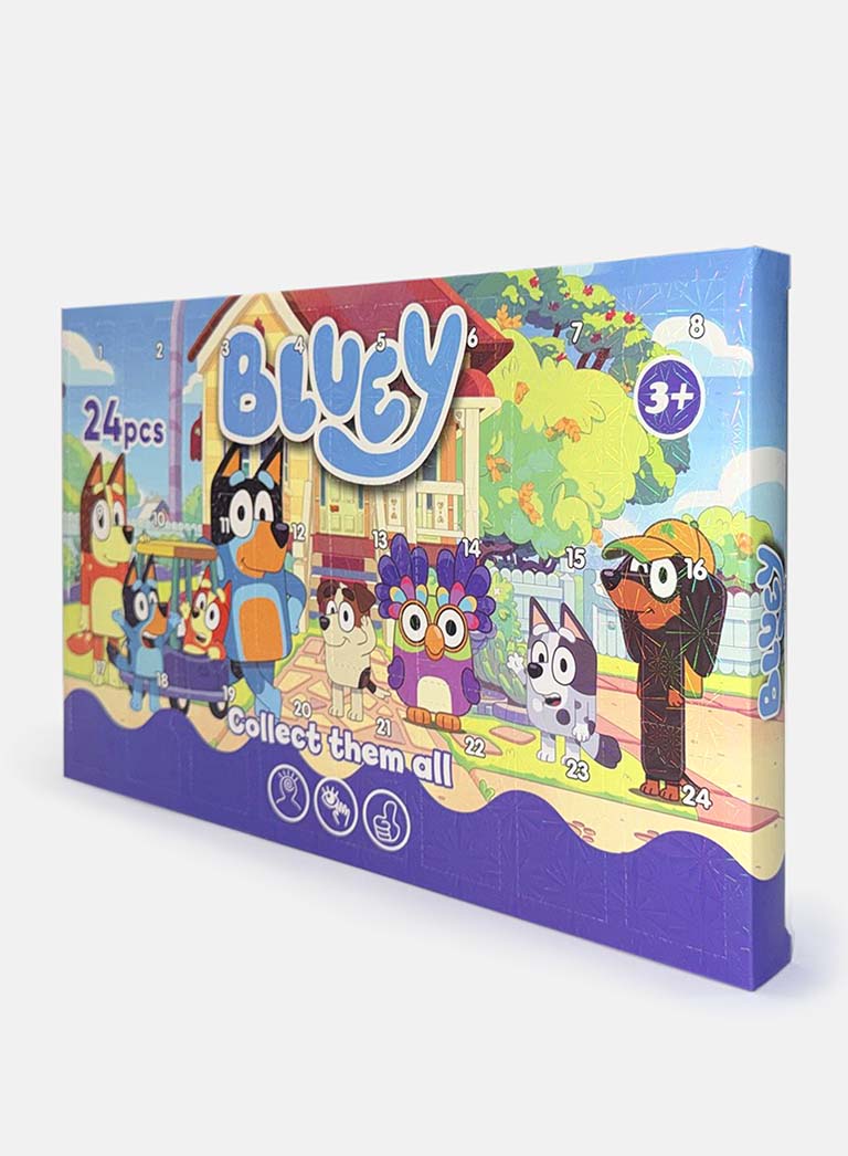 Advent Calendar 24-pieces "Collect Them All" - Bluey