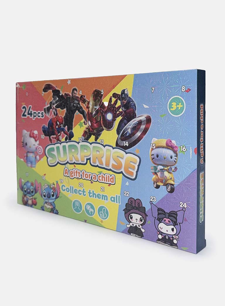 Advent Calendar 24-pieces "Collect Them All" - SURPRISE
