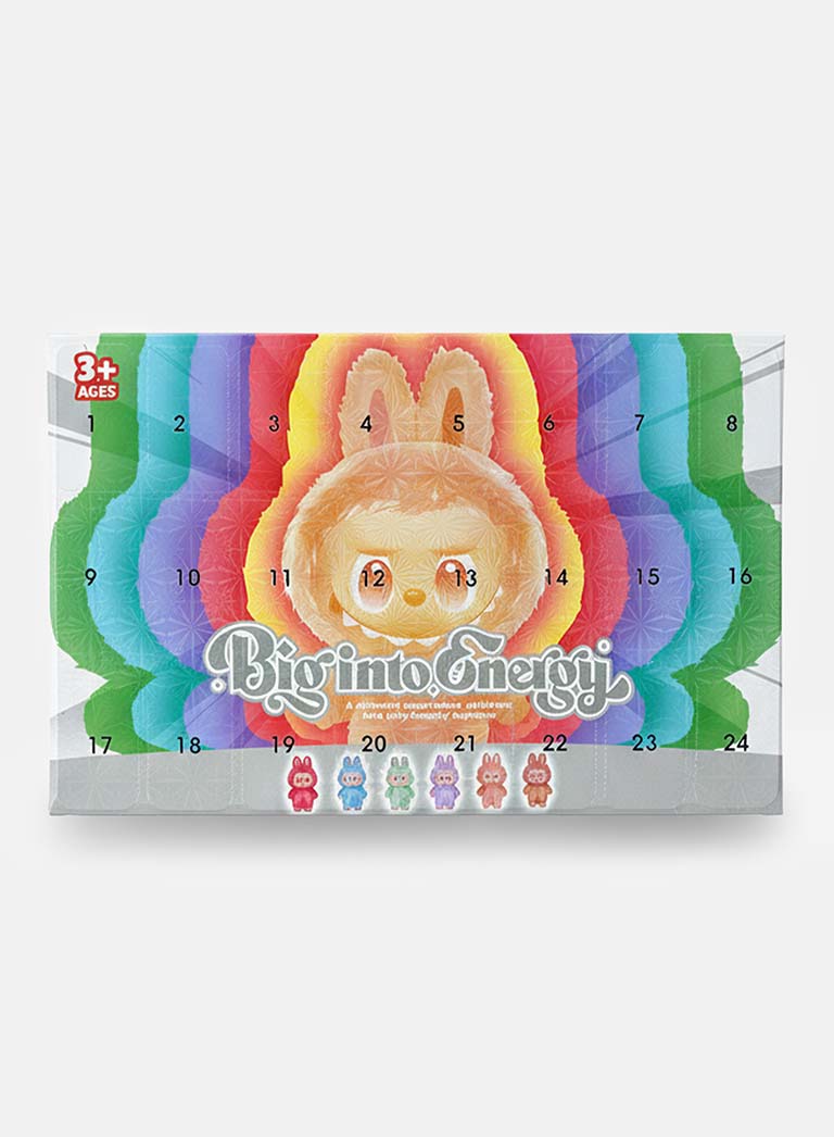 Advent Calendar 24-pieces "Big Into Energy" - Labubu