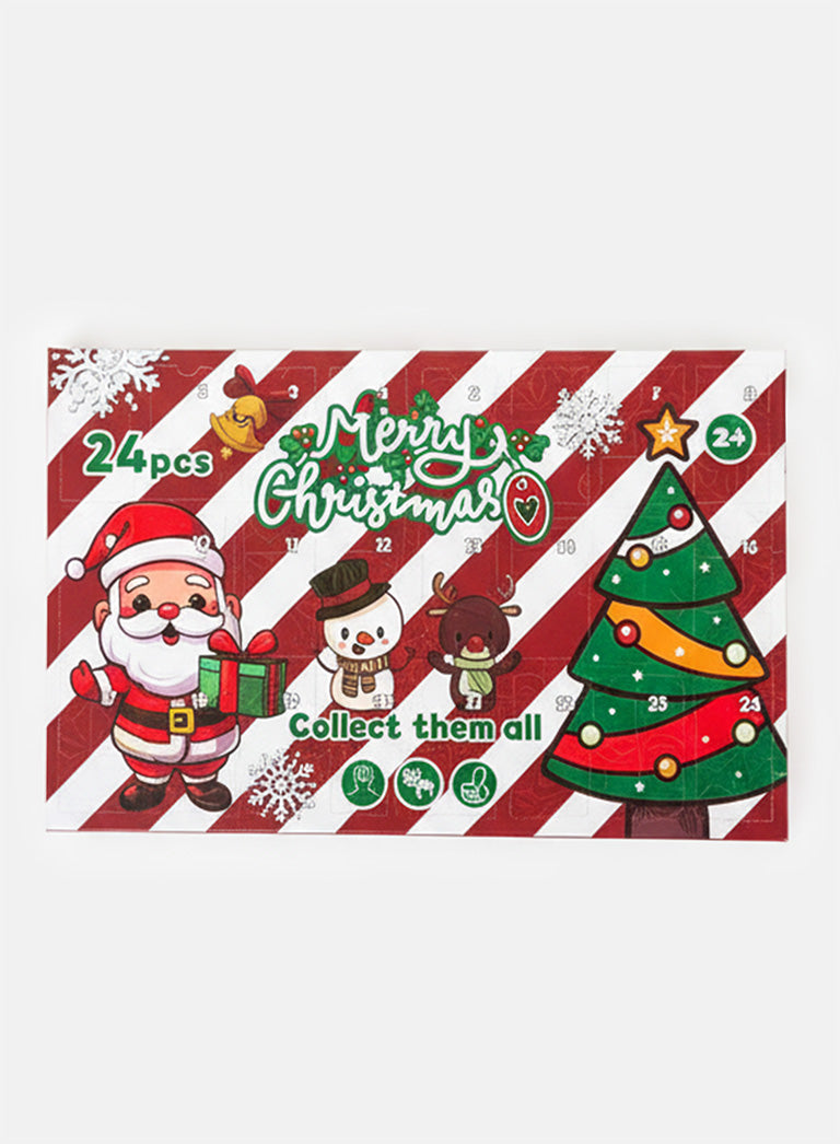 Advent Calendar 24-pieces - MERRY CHRISTMAS