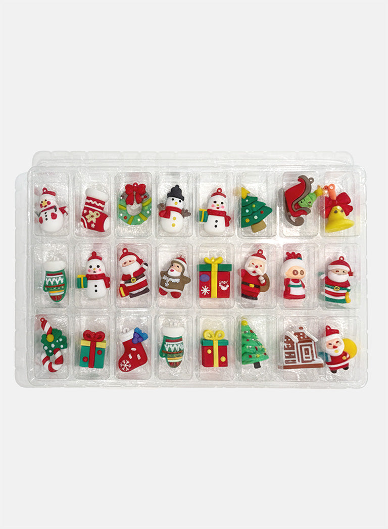 Advent Calendar 24-pieces - MERRY CHRISTMAS
