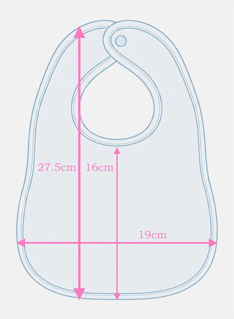 Baby Bib Rocking Horse Collection - Baby Pink