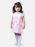 Baby Girl Lia Collection Spanish Dress with Bows - Pink