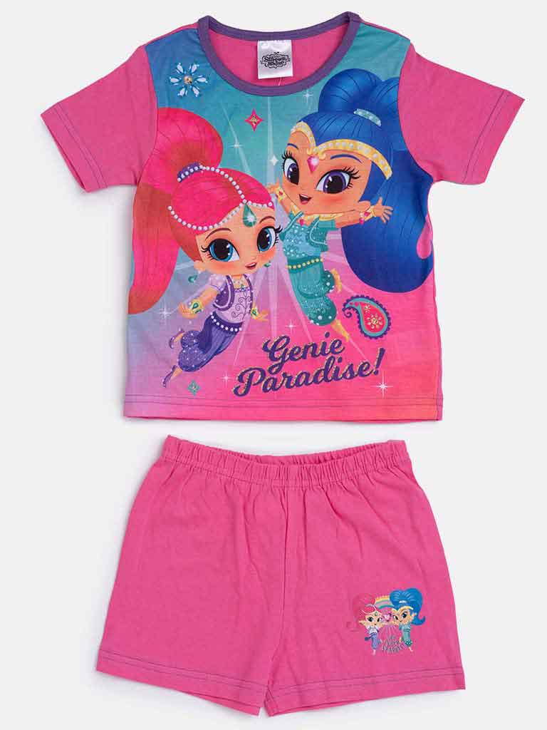 Shimmer and Shine Baby Girl Short Pyjama Set - Pink