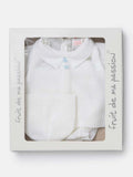 Baby Boy 3-piece Everyday Knitted Gift Box Set - White