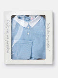 Baby Boy 3-piece Everyday Knitted Gift Box Set - Baby Blue