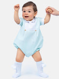 Baby Boy Raul Collection Spanish Romper - Mint