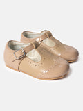Baby Boy Buckle Strap Shoes Jackie Collection - Camel