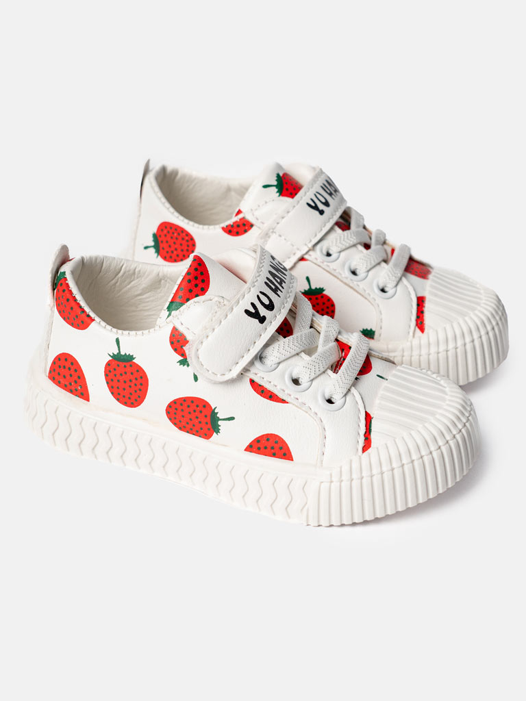 Baby Girl Strawberry Sneakers