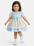 Baby Girl Irina Collection Spanish Dress - Baby Blue