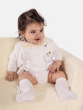 Baby Girl Emmeline Collection 2-piece Knitted Set - White